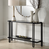 Console & Sofa Tables Shadow Black Iron Console Table