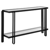 Console & Sofa Tables Shadow Black Iron Console Table
