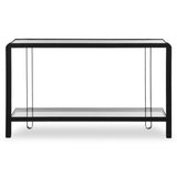 Console & Sofa Tables Shadow Black Iron Console Table