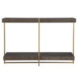 Console & Sofa Tables Taja Modern Brass / Wood Console Table