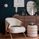 Decorative Object Iron Femme Bust Statue // Medium