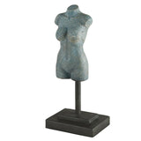 Decorative Object Iron Femme Bust Statue // Small