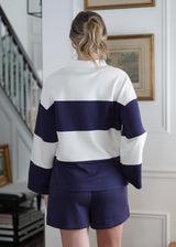 Lifestyle Catalina Nautical Stripe Top & Short Set