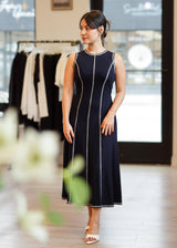 Lifestyle Winona Contrast Stitch Dress