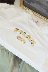 Soleil Oui Beaded T-Shirt