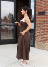 Lifestyle Thomas Dress // Coffee