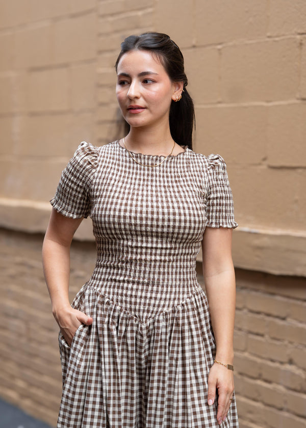 Lifestyle Bianca Midi Dress - Drop Waisted