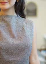 Lifestyle Madi Top Sleeveless Mock Neck Top