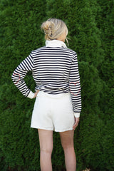 Lifestyle Saint James Nina Authentic Breton Knit Polo