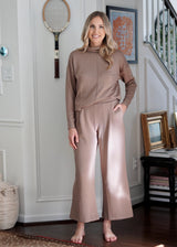 Lifestyle Jaide Scuba Modal Mockneck Top