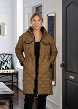 Lifestyle Virlen Reversible Quilted Puffer Coat