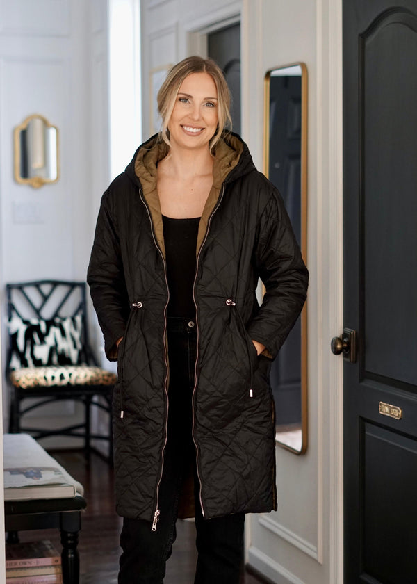 Lifestyle Virlen Reversible Quilted Puffer Coat