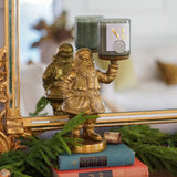 Holiday Decorative Objects Santa Saint Nick Candle Holder