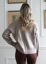Lifestyle Delilah Collared Knit Sweater