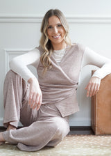 Lifestyle Amelie Knit Wrap Two Piece Set