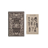 Decorative Storage Canvas Book Storage Boxes // Set of 2 Garden Memories