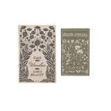 Decorative Storage Canvas Book Storage Boxes // Set of 2 Life's Beauty