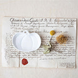 Decorative Trays Pumpkin Stoneware Trinket Dish // Matte White