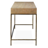 Desk Aristotle Natuiral Wood Modern Desk