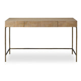 Desk Aristotle Natuiral Wood Modern Desk