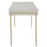 Desks Jewel Modern White Desk