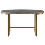 Desks Taja Walnut Oval Desk