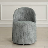 Dining Chair Roll With It Teal Dining Chair