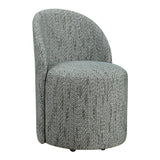 Dining Chair Roll With It Teal Dining Chair