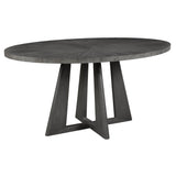 Dining Table Pulsar Round Gray Walnut Dining Table