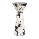 Outdoor Lenora Stone Drink Table