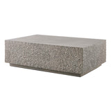Outdoor Hesston Outdoor Concrete Coffee Table