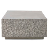 Outdoor Hesston Outdoor Concrete Coffee Table