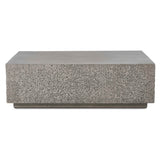 Outdoor Hesston Outdoor Concrete Coffee Table
