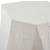 Outdoor Parra Limestone Outdoor Side Table