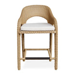 Outdoor Kavali Outdoor Wicker Counter Stool
