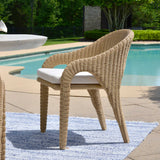 Outdoor Kavali Outdoor Wicker Dining Armchair