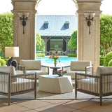 Outdoor Borneo White Outdoor Lounge Chair