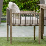 Outdoor Borneo White Outdoor Dining Chair