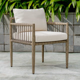 Outdoor Borneo White Outdoor Dining Chair