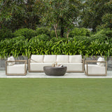 Outdoor Remsen Outdoor Gray Lounge Chair