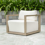 Outdoor Remsen Outdoor Gray Lounge Chair
