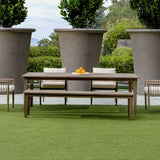 Outdoor Forsyth Dark Gray Outdoor Dining Table