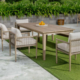 Outdoor Forsyth Dark Gray Outdoor Dining Table