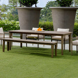 Outdoor Forsyth Dark Gray Outdoor Dining Table
