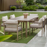 Outdoor Forsyth Dark Gray Outdoor Dining Table