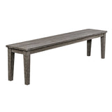 Outdoor Forsyth Dark Gray Outdoor Bench