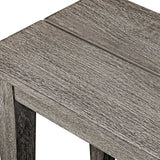 Outdoor Forsyth Dark Gray Outdoor Bench