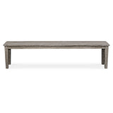 Outdoor Forsyth Dark Gray Outdoor Bench