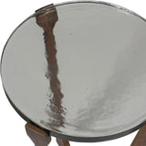 Outdoor Bohdi Outdoor Brass Accent Table