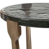 Outdoor Bohdi Outdoor Brass Accent Table